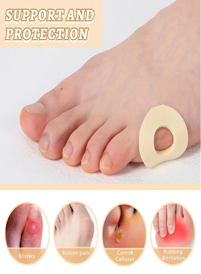 Threlaco وسائد ثريلاكو 60 قطعة من الإسفنج الناعم، وسائد دائرية للمسامير، مقاومة للماء، ذاتية اللصق، لحماية باطن القدم من الاحتكاك والتآكل، مناسبة للرجال والنساء، للعناية بالقدم - Image 4